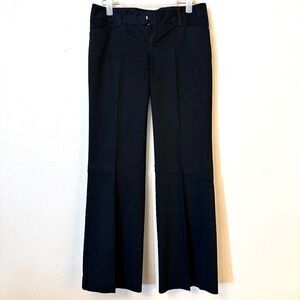 Frenchi Women's Tailored Fit Formal Pants Straight Leg Pants Black Size 3